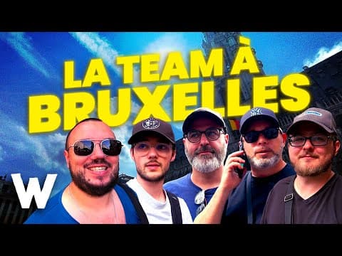 On investit la Grand Place de Bruxelles!