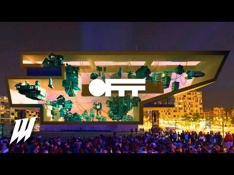 On a fait un mapping à Barcelone pour "The Screen" au OFFF festival 2026