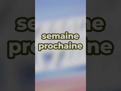 semaine prochaine showreel